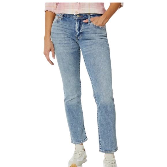 Lucky Brand Sweet Mid Rise Straight Leg Ankle Jeans Light Wash NEW 8/29 - Picture 4 of 15
